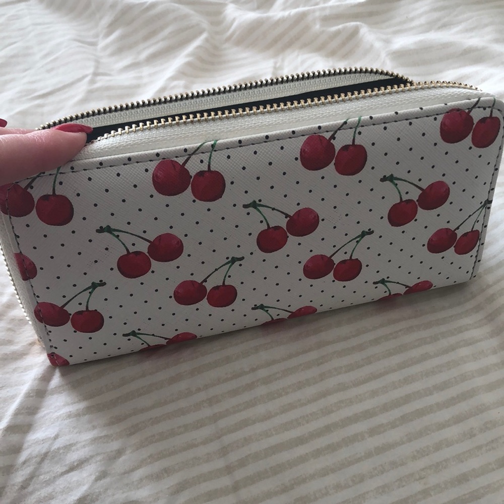BRAND NEW Charming Wallet/Clutch with cherries